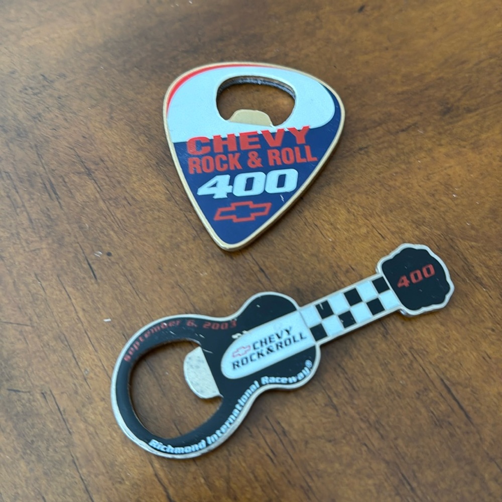 2/$5 Set/2 Chevy Rock n Roll Magnets